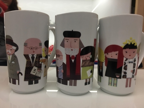 Christmas mugs in 2017. Photo credit: Eda Yildiz.